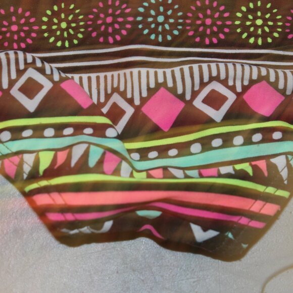 Multi Color 2 Pcs Justice Bikini  Swimsuit Size 7 - Picture 10 of 11